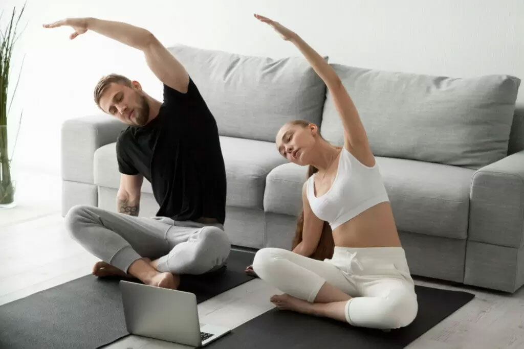 This is why online yoga is the best thing ever
